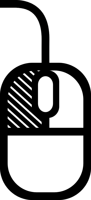 Left mouse button